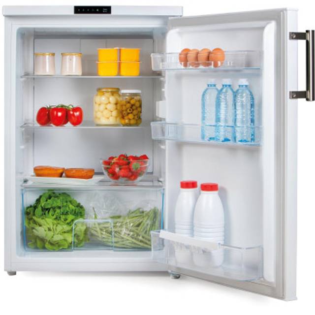 Certificaat Willen Melodrama Domo koelkast tafelmodel 134 liter, energieklasse D, wit