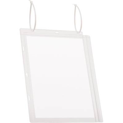 Pochette transparente avec cadre plastique – DURABLE: pour format