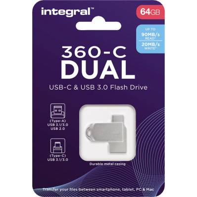 Clé Usb 3.0 128 Go, 2 En 1 Otg Clef Usb Dual Flash Drive Cle Usb