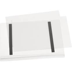 501619:Durable pochette d'affichage imperméable à l'eau, auto-adhésive, ft  A4, paquet de 5 pièces