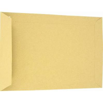 Enveloppes, ft 162 x 229 mm avec bande adhésive, en papier kraft de 90 g,  brun, boîte de 500 pièces