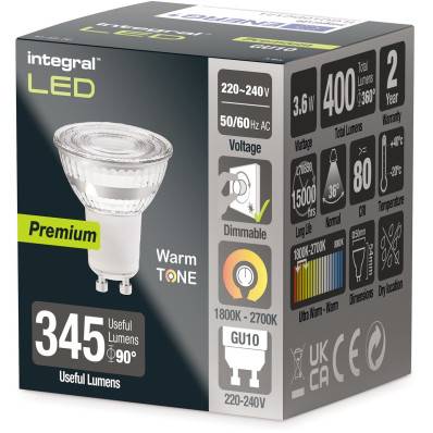 Spot LED dimmable blanc froid 5w GU10