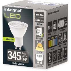 E14NC02:Integral lampe LED E14 Mini Globe, non dimmable, 2.700 K, 2 W, 250  lumens