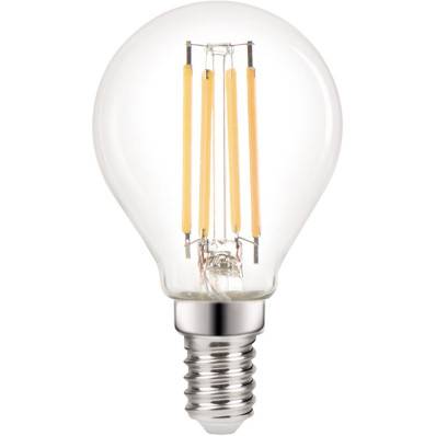 Integral lampe LED E14 Mini Globe, dimmable, 2.700 K, 3,4 W, 470 lumens
