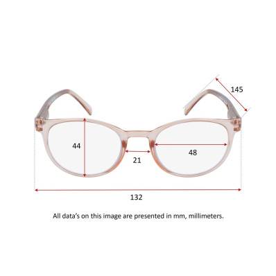 SILAC Cristal Pink lunettes de lecture polycarbonate rose 2.00