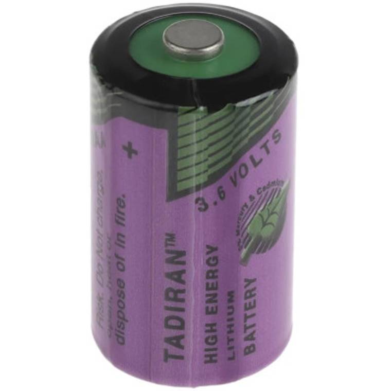 Dempsey eenheid onderbreken 3.6V Lithium Thionyl Chloride 1/2 AA Batterij, 1.1A / Pce