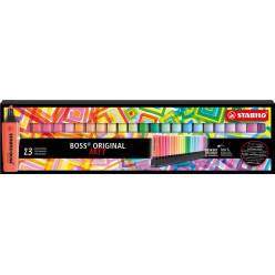 STABILO BOSS ORIGINAL surligneur NatureCOLORS, étui de 6 pièces, assorti