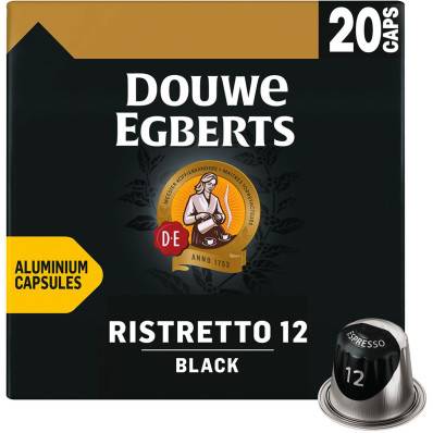 Moet Ieder aftrekken Douwe Egberts Espresso Black capsules de café, paquet de 20 pièces
