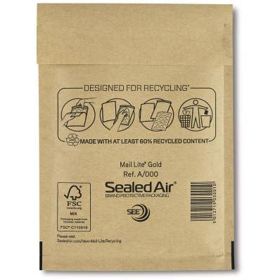 Cleverpack enveloppes à bulles d'air, ft 180 x 265 mm, avec bande adhésive,  blanc, paquet de 10 pièces