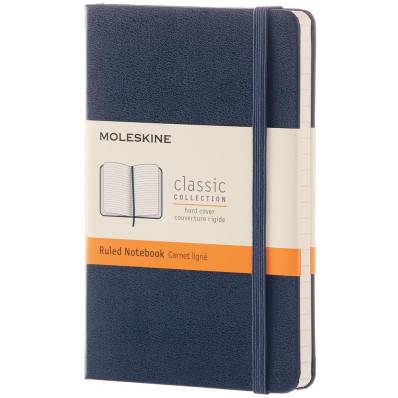 Cahier Leitz Cosy Soft Touch Couverture rigide A5 Ligné Bleu