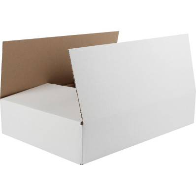 Carton simple cannelure 400 x 400 x 250 mm