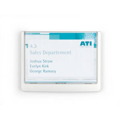 Durable Info Sign - Plaque de porte personnalisable - A6