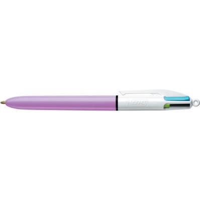 Bic 4 Colours Original, stylo bille, 0,32 mm, 4 couleurs d'encre classique,  tubo de 36 pièces