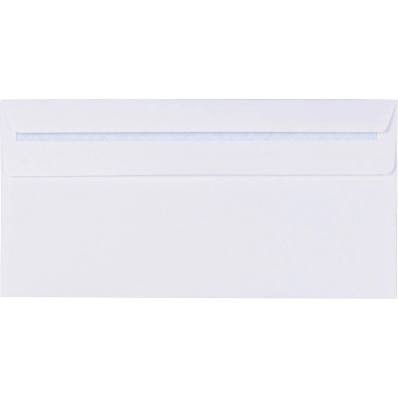 Enveloppes blanches sans fenetre - paquet de 500