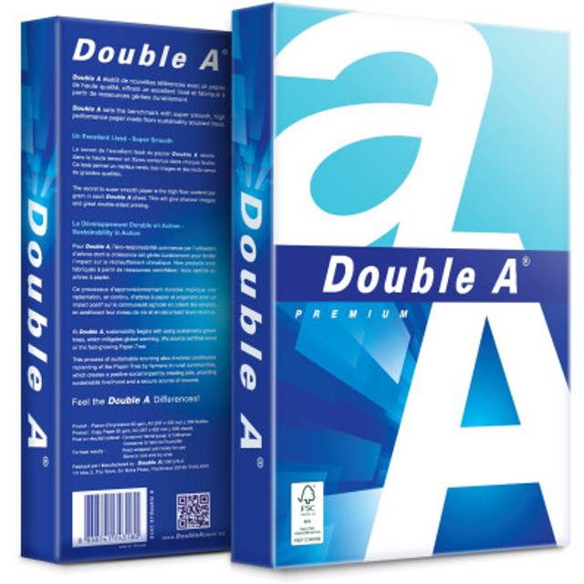 Double A Premium papier d'impression, ft A3, 80 g, paquet de 500