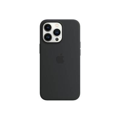 Apple - iPhone 13 Pro Silicone Case with MagSafe - Midnight