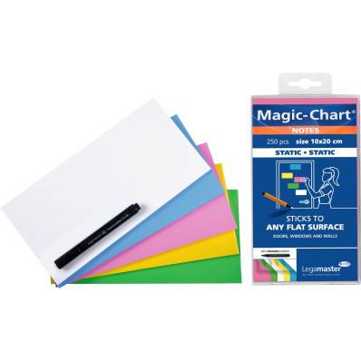 Legamaster Magic-Chart film tableau blanc, ft 90 x 120 cm, blanc