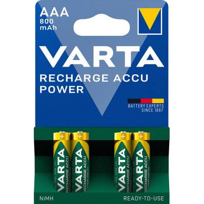 Varta pile rechargeable Accu Power AAA, blister de 4 pièces