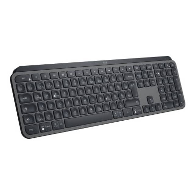 LOGITECH MX Keys Advanced Wireless Illuminated Keyboard - - GRAPHITE (US)