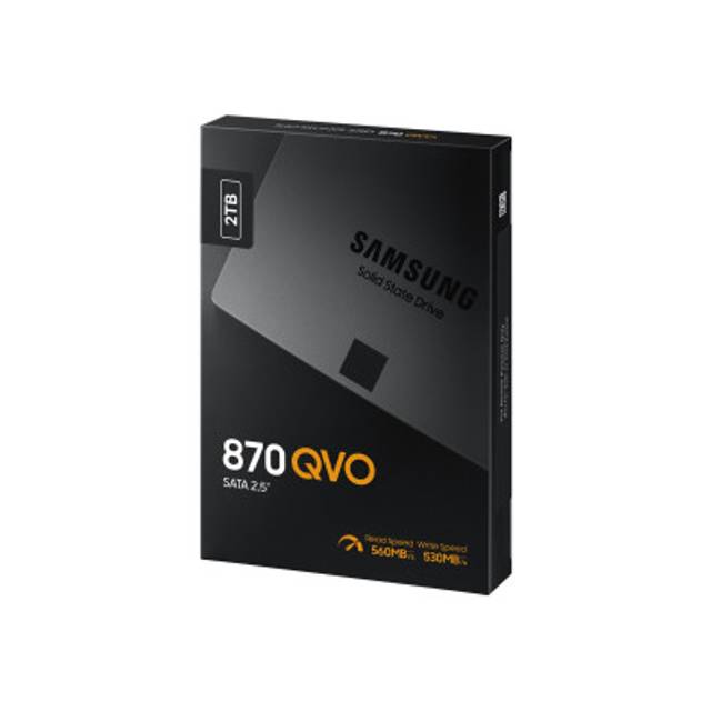 SAMSUNG 870 QVO SSD 2To SATA3 2.5p BE (P)