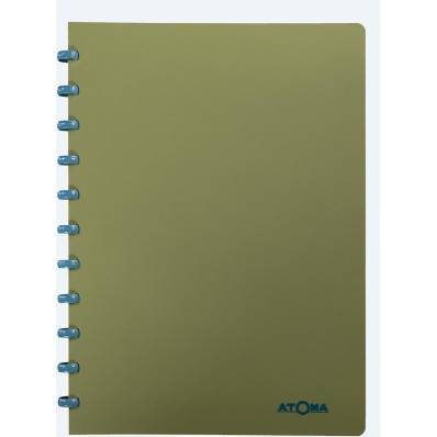 Cahier spirales Atoma A4 - petits carreaux - 120 pages