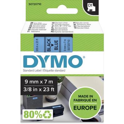 DYMO Ruban d'étiquette D1 noir/blanc,19 mm x 5,5 m sur