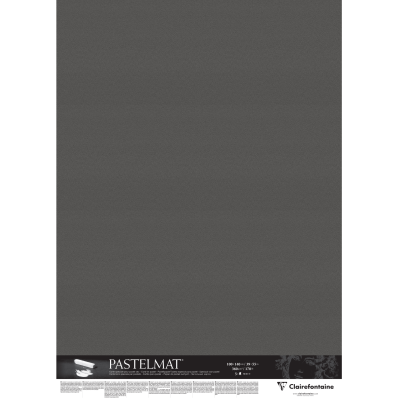 Clairefontaine Pastelmat, 70x100cm, 360g-Dark (5 Sheets), 70 x 100