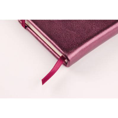 Clairefontaine Trousse CUIRISÉ, cuir, cerise