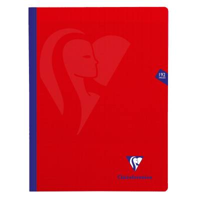 Cahier 24x32 broché seyes 192p MIMESYS