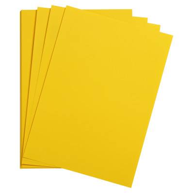 PAPIER A4 JAUNE SOLE-IL 120G 5 FEUILLES/ Pc.