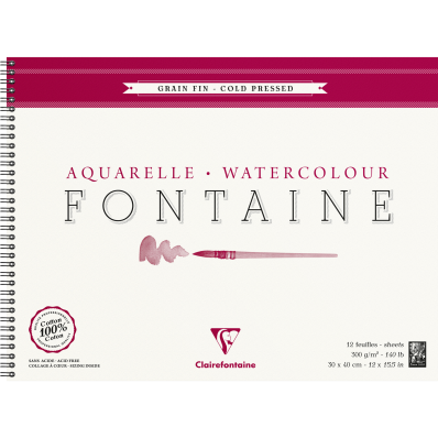 ALBUM FONTAINE12F GF- RELIE 300 G 12X18/ Pc.