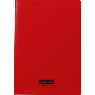 Cahier 24x32 - 48 pages - Séyès - Polypro - Rose - Cahiers Format