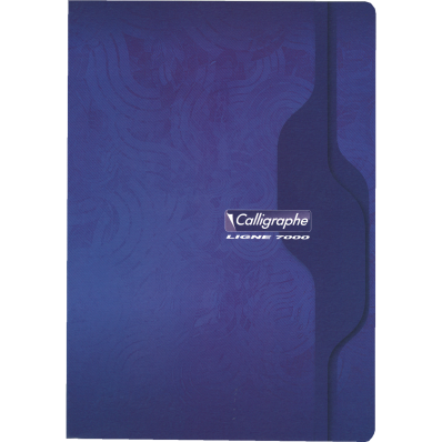 Cahier polypro Calligraphe grand format 24x32 96p petits carreaux