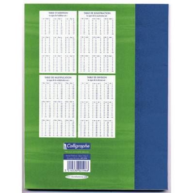 CAHIER 17x22 cm - 96 pages - 100% recyclé