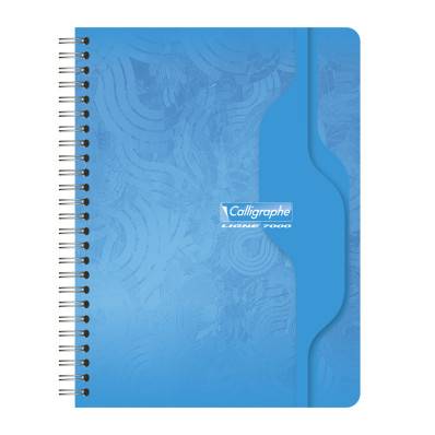 Cahier 180P 17X22 70G Seyes Spirale Calligraphe