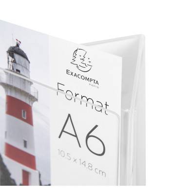 Exacompta - Porte-brochures A6 - 1 compartiment