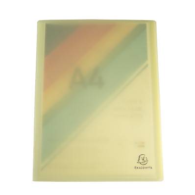 Protège-documents A4 EXACOMPTA Chromaline Pastel 80 vues - 40 pochettes  Bleu : Chez Rentreediscount Fournitures scolaires