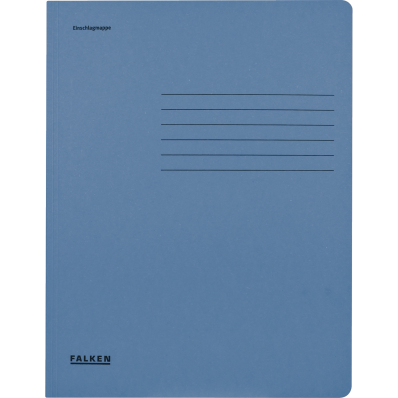 Chemise à élastiques A4 - Bleu OXFORD Top File+