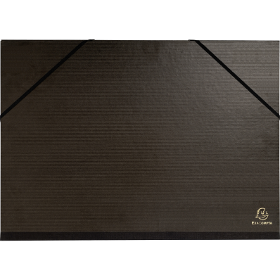 Exacompta - Carton à dessin Annonay avec élastiques 32x45 cm - Pour format  A3 - Vert