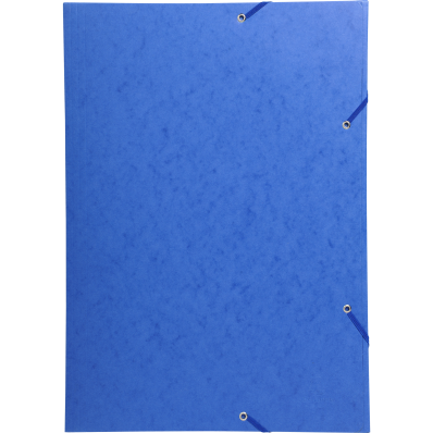 Chemise box à élastique en polypropylène opaque A4 grande capacité