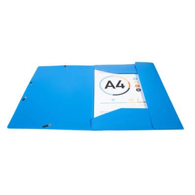 Exacompta Forever Folder 3 Flap Elastic A4 Blue