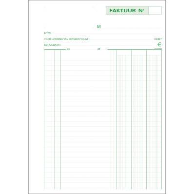 Exacompta Facturier Ft 21 X 29,7 Cm, Bilingue, Tripli (50 X 3 Feuilles)