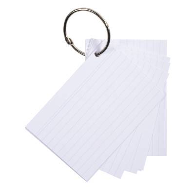 PALUDO 500 Feuilles Fiches Bristol Couleur, 10 Paquets 5 Couleurs Cartes  Index Lignées, 125 x 75 mm Spirale Cartes de Révision Flashcards avec  Couverture Transparente pour Bureau Mémos Notes : : Fournitures de  bureau