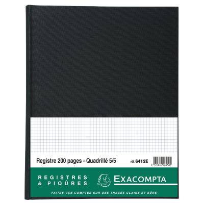 Carnet de comptes 21x19cm 80 pages - Exacompta