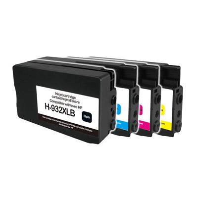 UPRINT PACK 4 CARTOUCHES REMANUFACTUREES HP 912XL NEW GENERATION