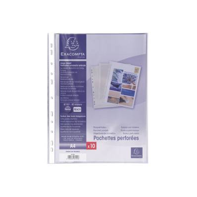 Sachet de 5 mini pochettes-enveloppes polypropylène - 25x13,5cm/ Pce