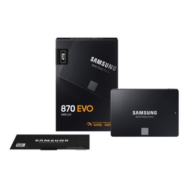 SAMSUNG 870 EVO 4To SATA3 2.5p SSD BE 2 (P)