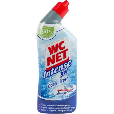 WC NET nettoyant de toilettes Intense Ocean Fresh, flacon de 750 ml