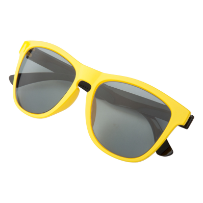 CreaSun jaune lunettes de soleil sur mesure A