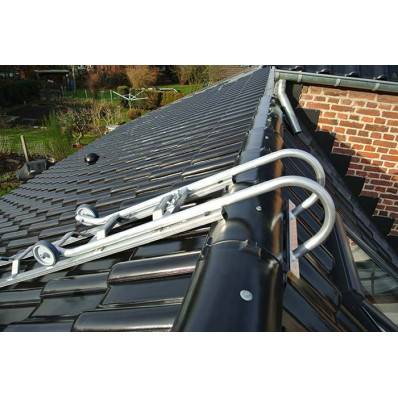 Echelle de toit à crochet - tout aluminium